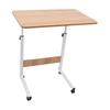 Sofa Bed Side Table Mobile Laptop Computer Desk Cart Over Bed Table with Wheels for Sofa Laptop