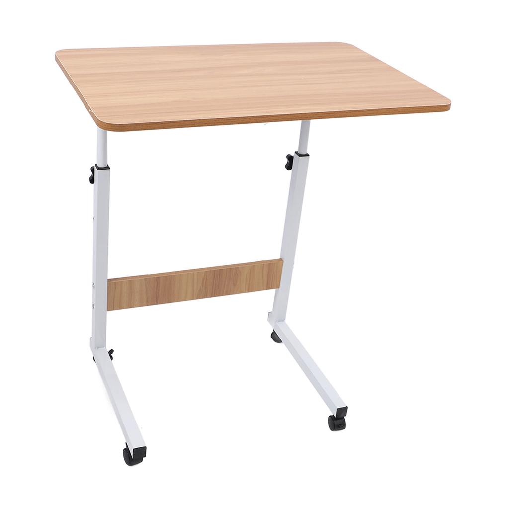 Sofa Bed Side Table Mobile Laptop Computer Desk Cart Over Bed Table with Wheels for Sofa Laptop