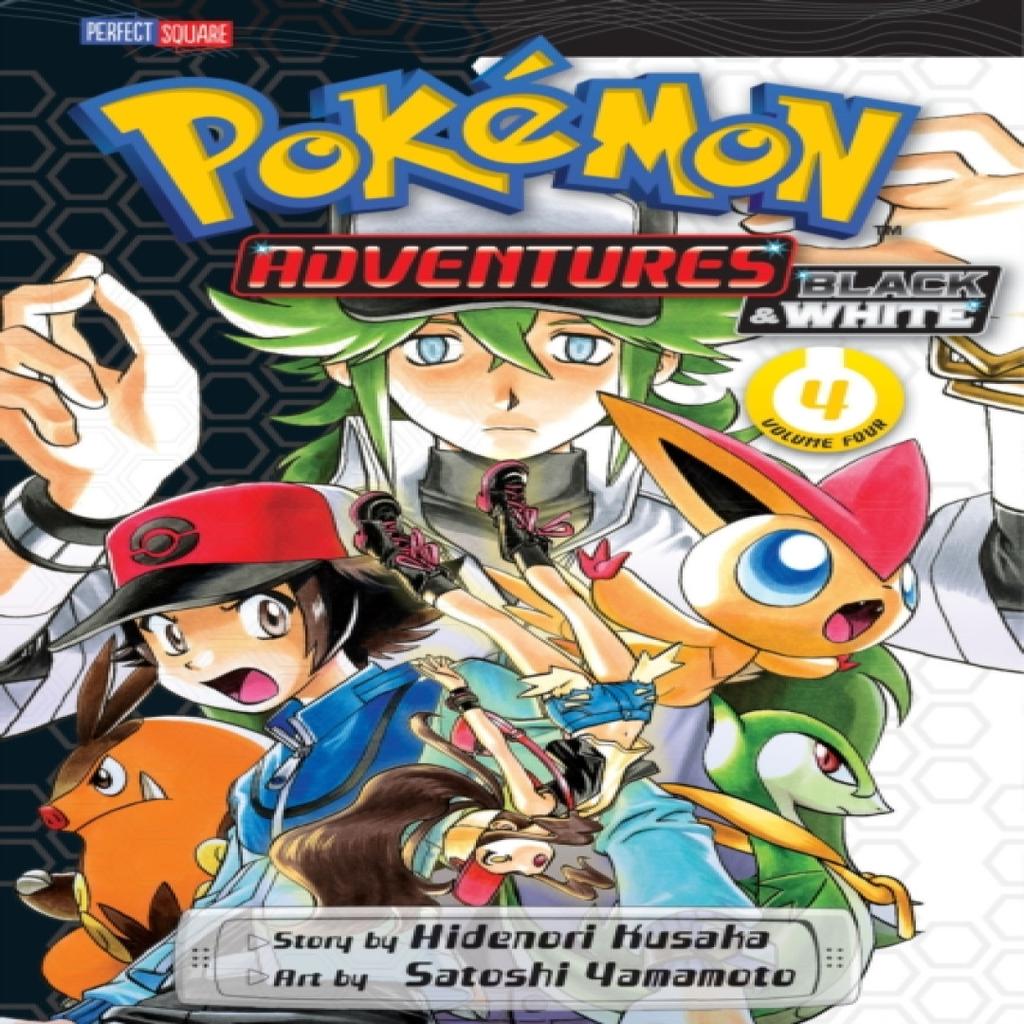 Pokemon Adventures Black and White Vol. 4 by Hidenori Kusaka Paperback Book 9781421561806