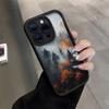 Smoke Forest Landscape Pattern Phone Case for iPhone 17 16 15 14 13 12 11 Pro/Max/Plus Anti Drop and Anti Shock Back Cover