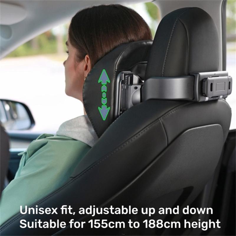 Car Multifunction Headrest Adjustable Up And Down Cushion Neck Pillow Adjustable Cushion with Phone Holder For  Y
