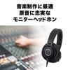 Professional Monitor Headphones for Studio Instrument Video and Black Audio-Technica ATH-M40x Recording, Practice, Editing, Mixing,