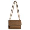 Logo Chain Shoulder Strap Polyester Shoulder Bag Women Shoulder Bag Beige 32R5GC7C-1V297