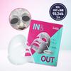 Lebendige In   Out Gesichtsmaske 1 Blatt