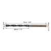 5/10pcs Twist Drill Bits 2.5-5.5mm Straight Shank HSS 4341 Drill Bits for Stainless Steel Iron Aluminum Alloy Copper Brass