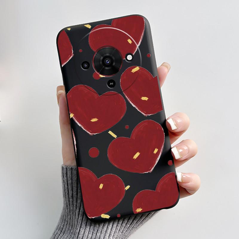 Cute Cartoon Case For ZTE Blade A76 5G Z2469N Capa Funda Printing Shell Protective Cover Soft Silicone Black Casing Coque