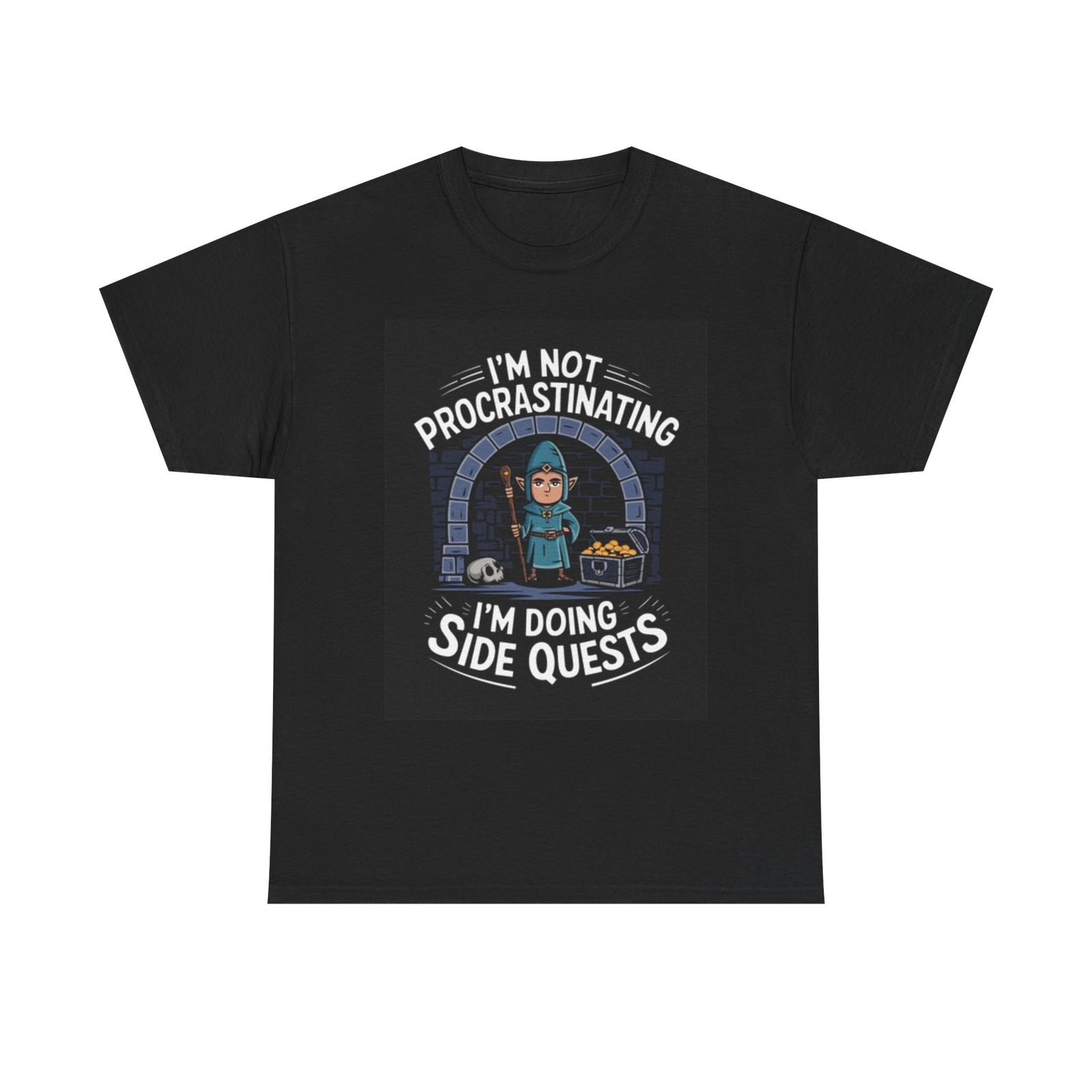 

I m Doing Side Quests Graphic T Shirt Mens Womens Tees Top Funny Unisex Heavy Cotton Tee S