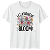 Let Kindness Bloom Unisexs TShirt Floral Unisextal Health Mothers Day Gift For Her