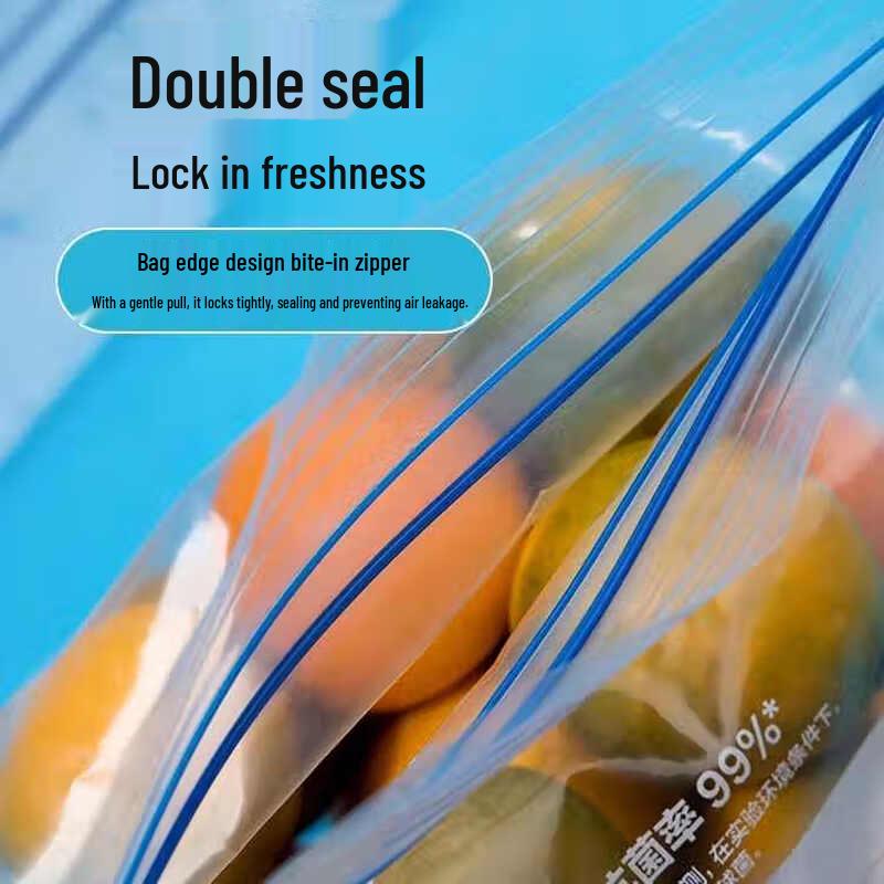 Chahua Oubozhi Large Stand-Up PE Food Storage Bags