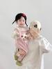 Baby Girl Autumn Dungaree & Onesie Set - Cute Two-Piece for Small Infants