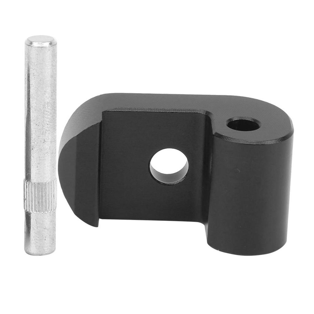 Folding Hook Buckle Plug Pin Nondeformation for XIAOMI M365 PRO Electric Scooter(black )
