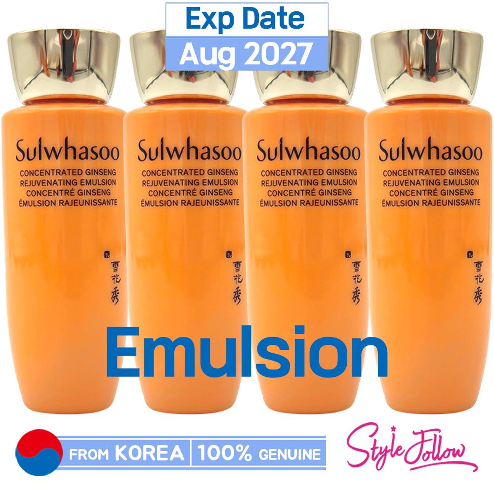4 szt./100 ml_[SULWHASOO] Skoncentrowana emulsja odmładzająca z żeń-szeniem 25 ml (Próba)