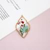 Womens Earrings Pendant 2023 Blingbay Retro Trend Transparent Resin Natural Dried Flower Earrings Fashion Jewelry Accessories Modern Jewelry Gifts