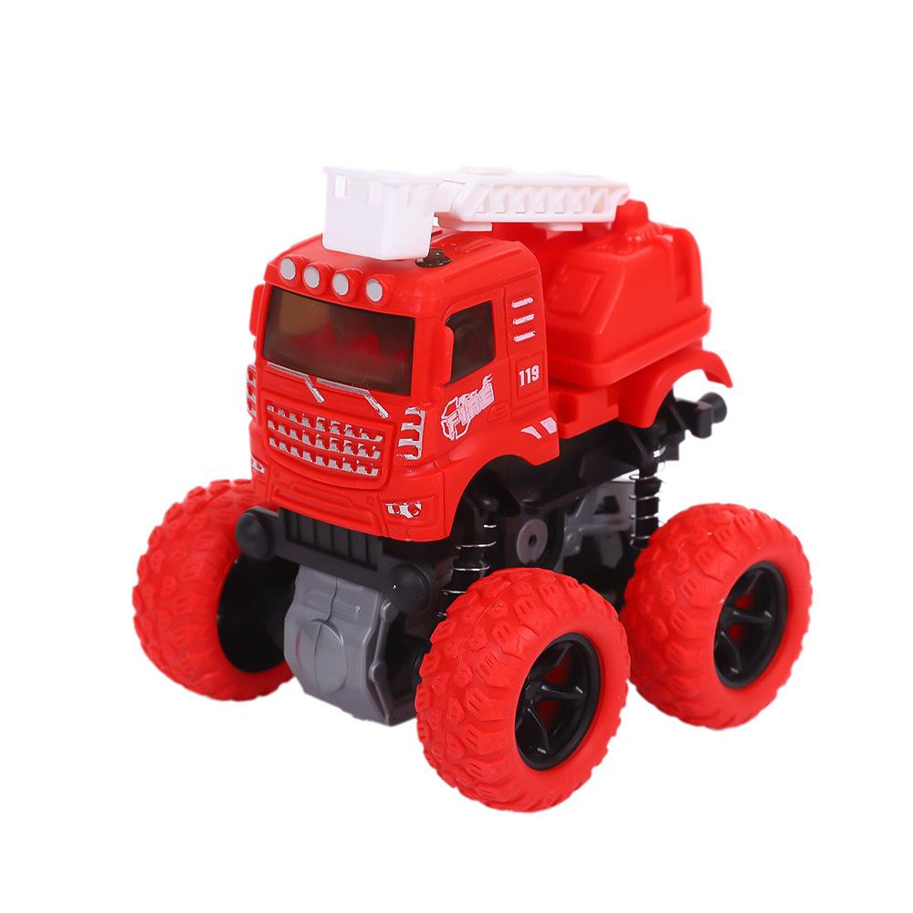 Douyin Kids' 4WD Double-Sided Graffiti Stunt Car - Off-Road, Inertia-Powered, Drop-Resistant, Ideal Gift for Boys