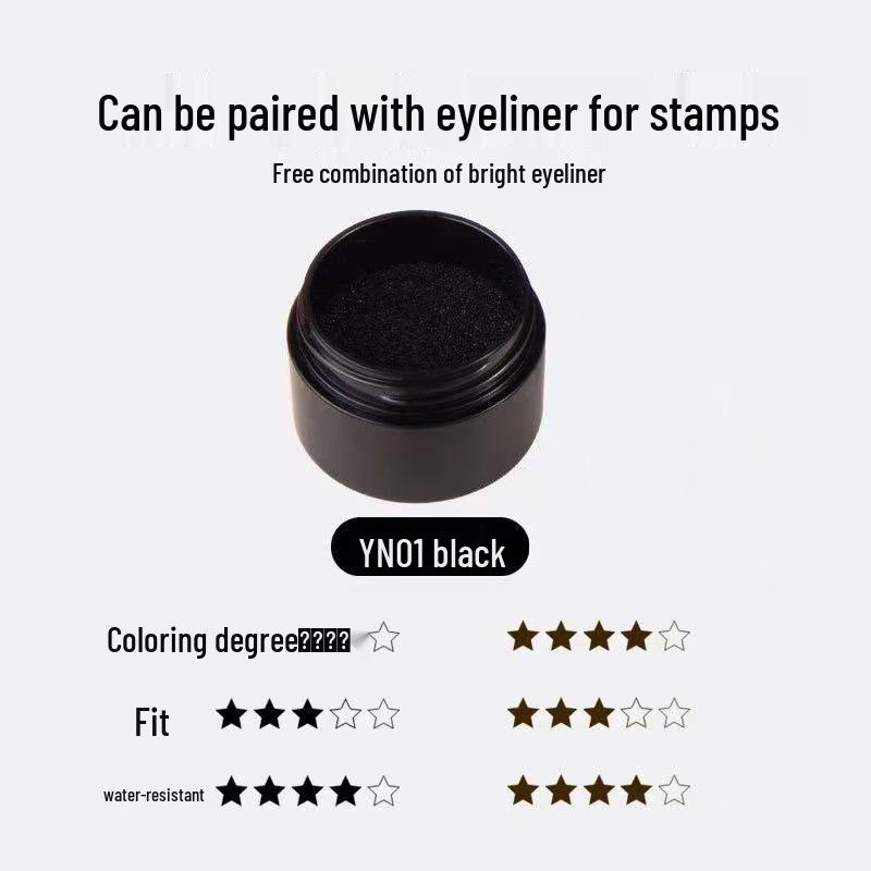 

Двусторонний штамп для подводки – Стойкий к смазыванию, инструмент для легкого придания формы для начинающих 5.5g