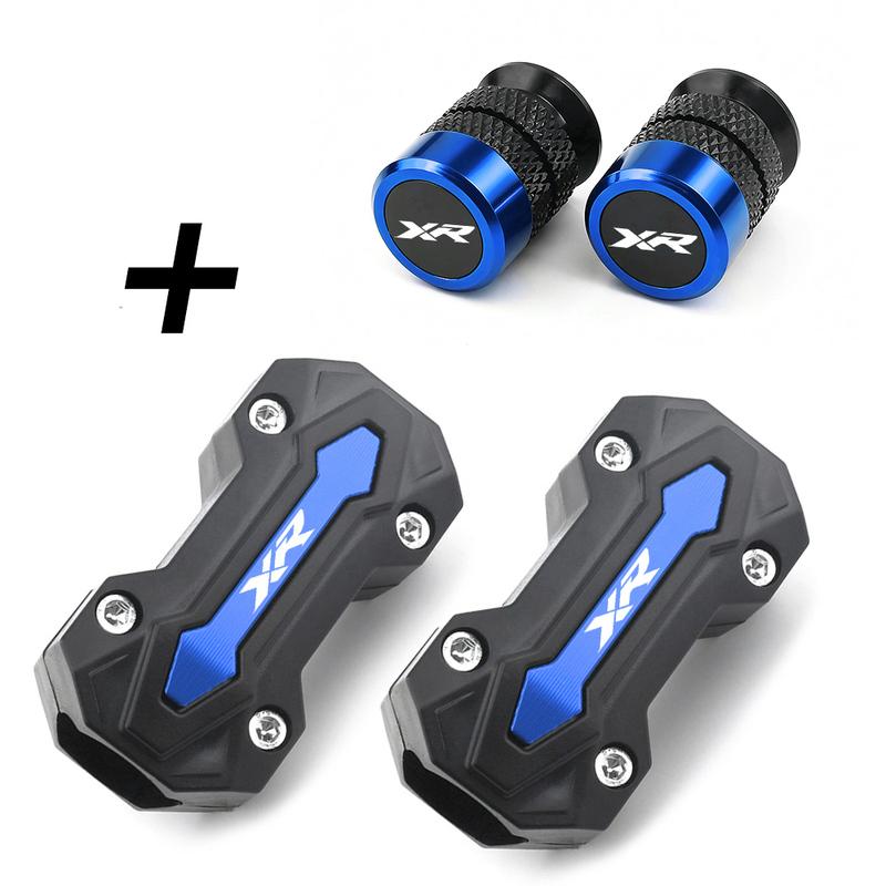 Motorcycle Crash Bars Engine Frame Bumper Guards Protector Anti-drop & Valve Caps Accessories For Bmw S1000XR S1000 XR S 1000XR