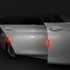 2PCS Reflective Safety Warning Strip Tape Car Door Bumper Reflector Stickers Red