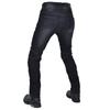Mens Motorcycle Knee Pad Pants With Silicone Protection Elastic Straight Leg Riding Trousers Outdoor Motorbike Use