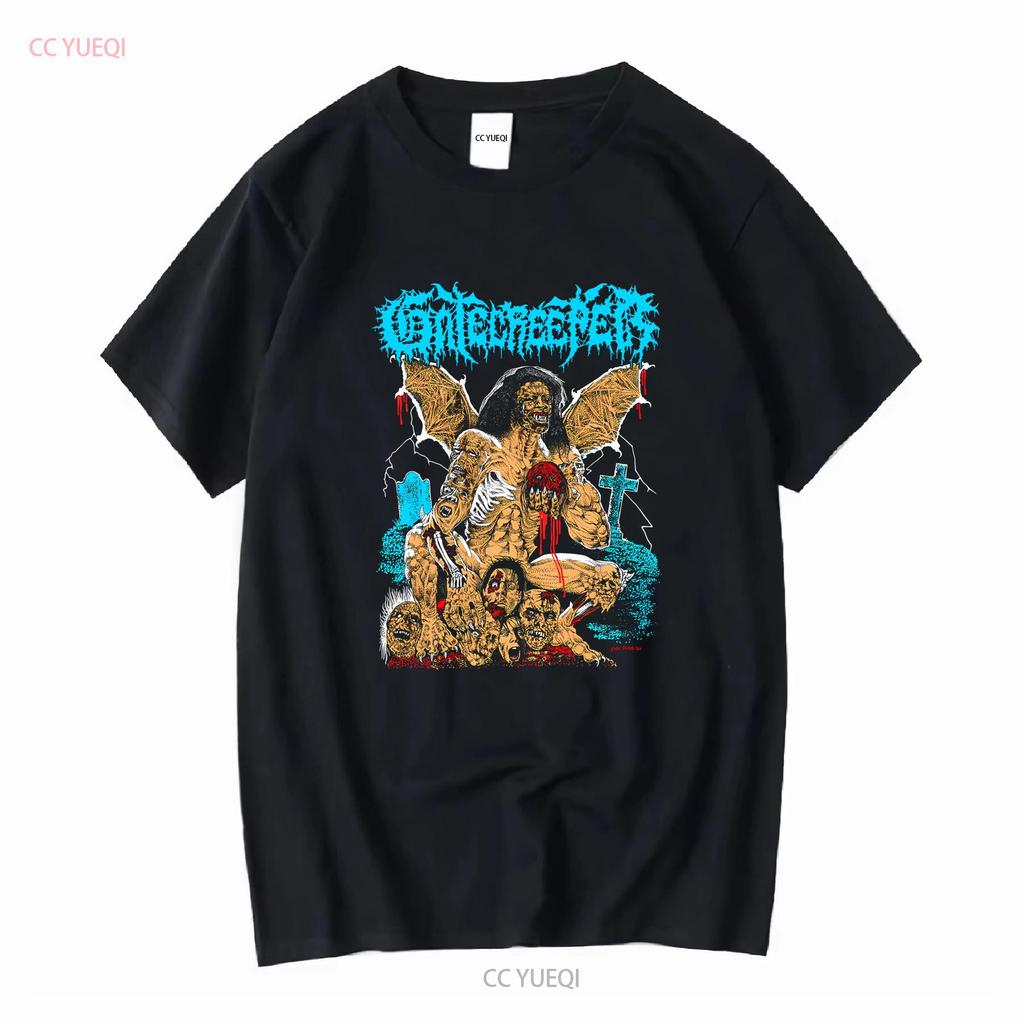 GATECREEPER HEADSPLIT T shirt Cotton tee All sizes YA1017 vintage Washed streetwear Stylish designer clothes Casual Slightly