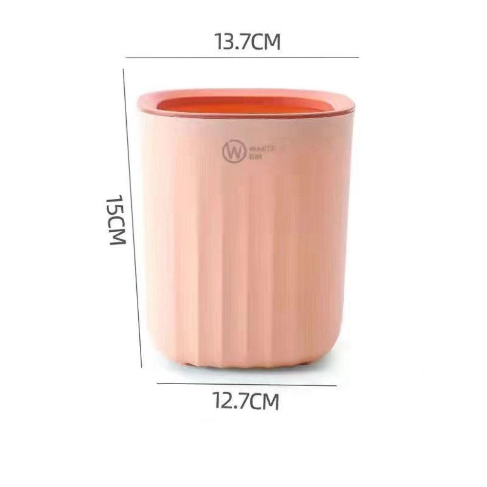Durable Mini Waste Bin Thickened Garbage Collector Office Supplies Garbage Basket  Bathroom Vanity