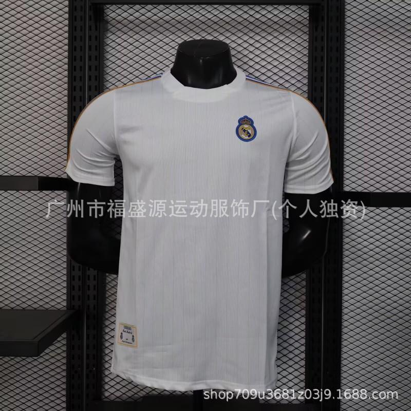 2526 Football Uniforms Jerseys Real Madrid Arsenal Chelsea Bayern Paris Short-sleeved Casual Suits