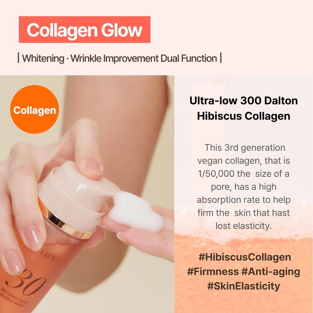 Menokin 30 Seconds Quick Bubble Mask (TRIO SET) 2 Sets To Choose, Korean Glass Skin Facial Mask