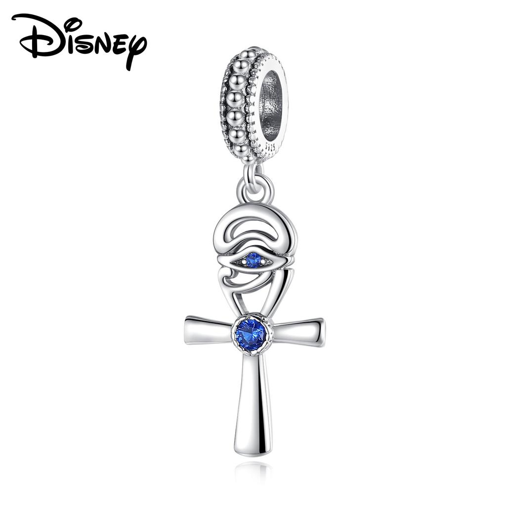 Disney 925 Silver Princess Castle And Minnie Tigger Pendant Beads Suitable For Diy Bracelets Are Girls' Fashion Jewelry