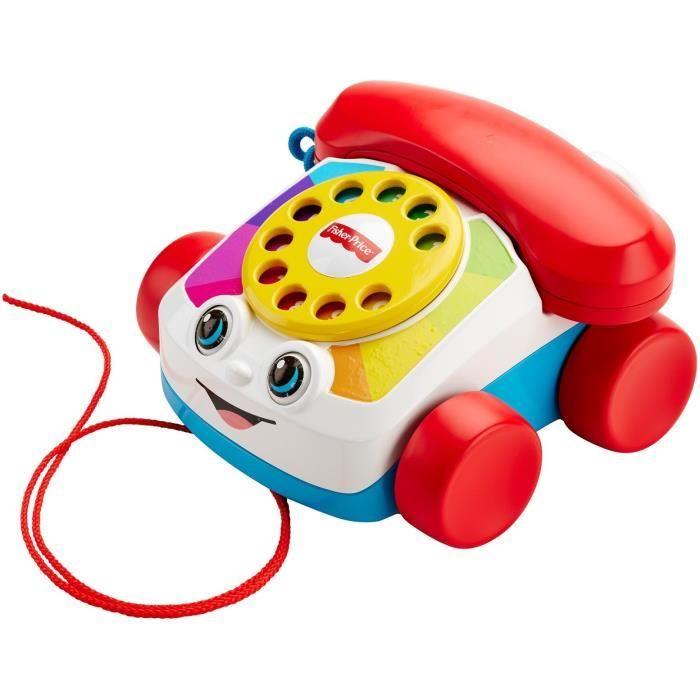 Fisher-Price - Animovaný telefon - Hračka pro rozvoj - 12 měsíců a + FGW66