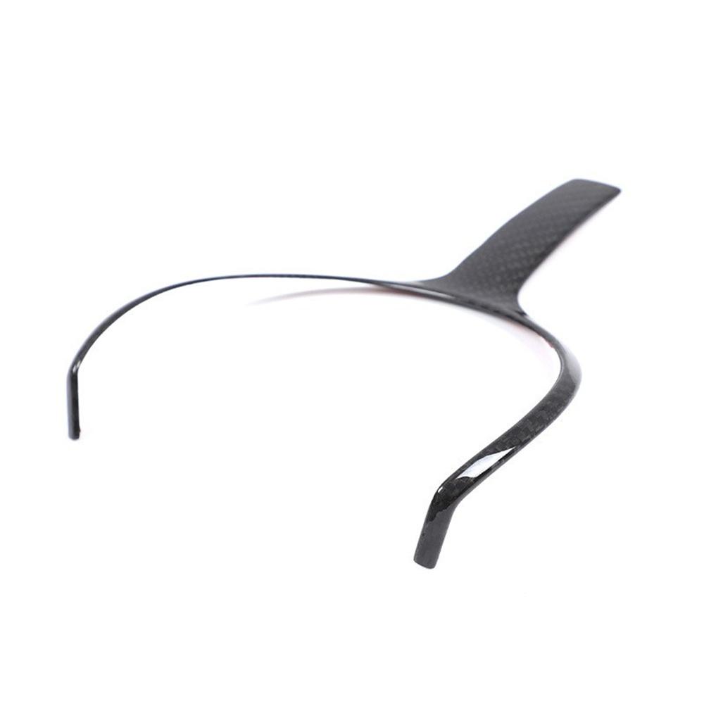 For BMW M-Sport F06 F32 F36 F34 F16 F15 Real Carbon Fiber Steering Wheel Trim