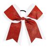 Funkelndes Schleifen-Haargummi mit doppelter Schicht - Cheerleader-Accessoire