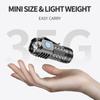 3LED Mini Portable Torch with Pen Clip Car Repair Working Lights Anti-Slip Repair Emergency Light 500mAh for Outdoor Camping Use