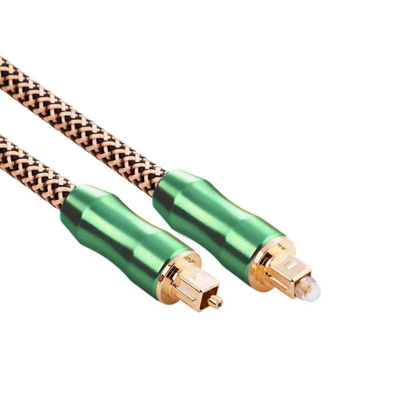 

Кабель TOSLINK 1м Оптичний для Аудіо/Проектора/DVD 1 meter зелений