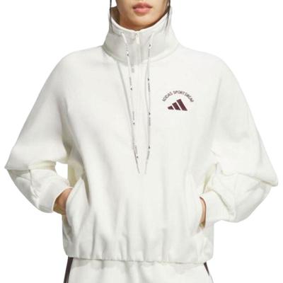 Sportbekleidung Mock Neck Pullover Langarm Sweatshirt Damen Sweatshirt KC0067