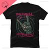 Funny Cat Meowtallica Cat Rock Music Print T-Shirts Rock Music Men Tops Fashion Oversized Tee Comfortable Unsiex Couple Wears