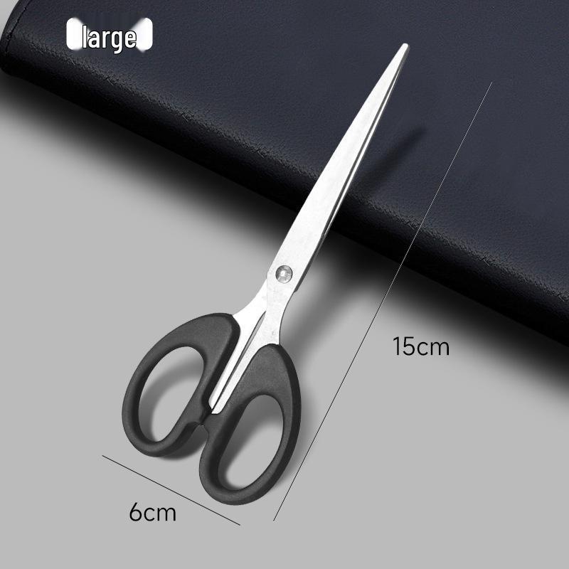 Stainless Steel Scissors for Office, Kitchen, Sewing, and Art - Cuts Paper and Thread Ends 