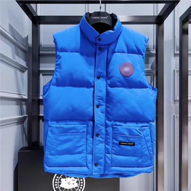 Пуховой жилет Canada Goose Expedition - Мужской/Женский Безрукавный Теплый Белый Утиный Пух XL