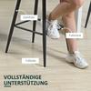 Bar Stool Set of 2, Modern Design, Soft Seat, Steel Frame, 42 X 55 X 103 Cm, Green