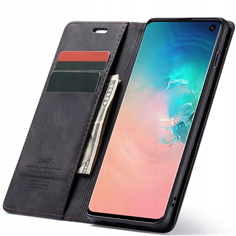 Sc Wallet Galaxy S10E Czarny