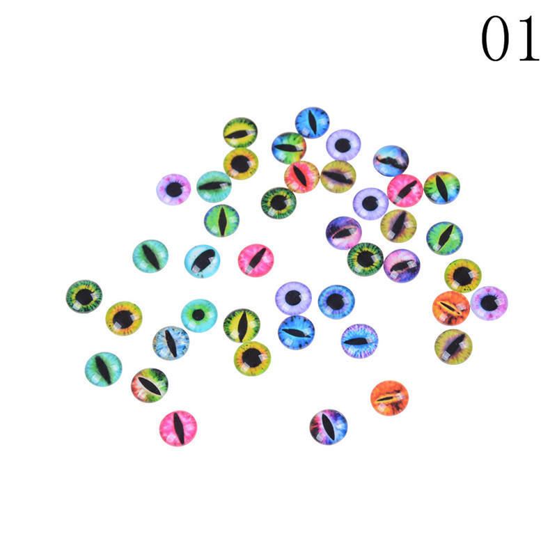 200pcs 10mm Joggle Bewegliche Schwarz Augen Wiggly Google Googly Scrapbooking