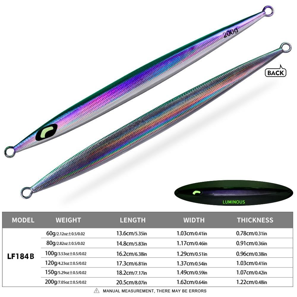 Fast Sinking Fast Sinking Hard Bait 120g Jigging Fishing Lures  Seawater Fishing