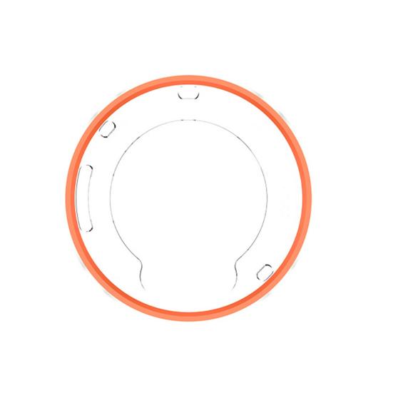 

Захисний чохол для годинника CMF BY NOTHING Watch 3Pro Ударостійкий металевий захисний безель Кругла захисна накладка-бампер для годинника помаранчевий