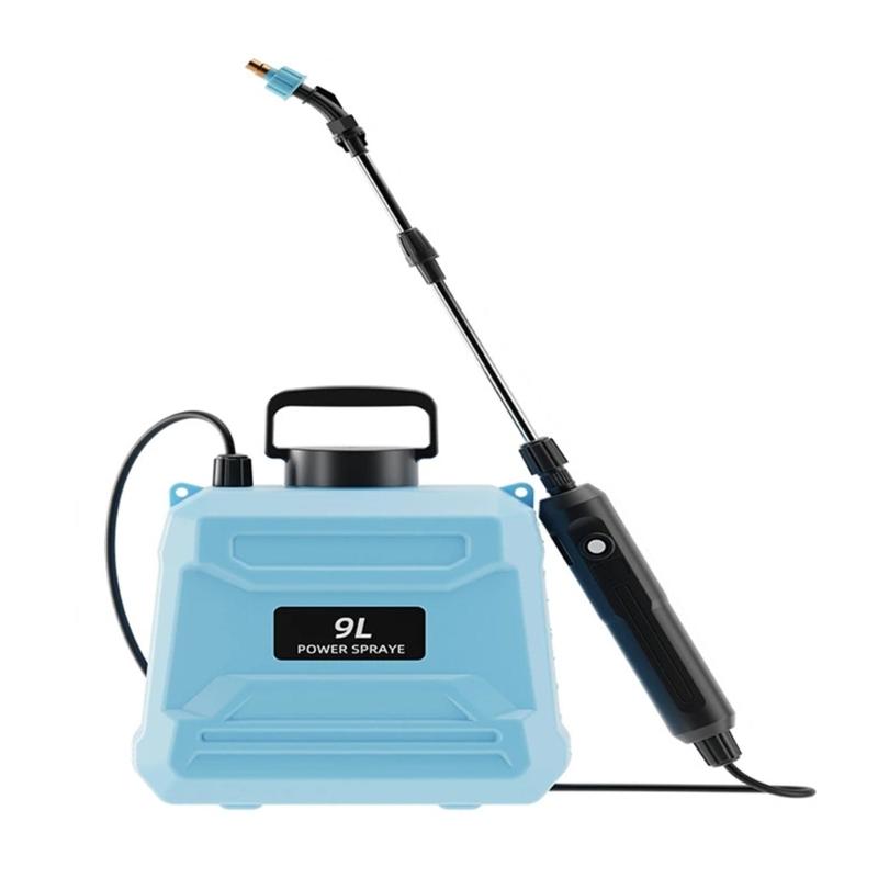 

Battery Powered Sprinkler 6L/9L Upgraded Electric Weeding Sprinkler Rechargeable Handle Nozzle Retractable Wand Shoulder Strap