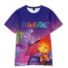Maglietta Anime Elementale Per Bambini Adulti Magliette Manica Corta Maglietta Carina Ragazzi Ragazze Top Abbigliamento