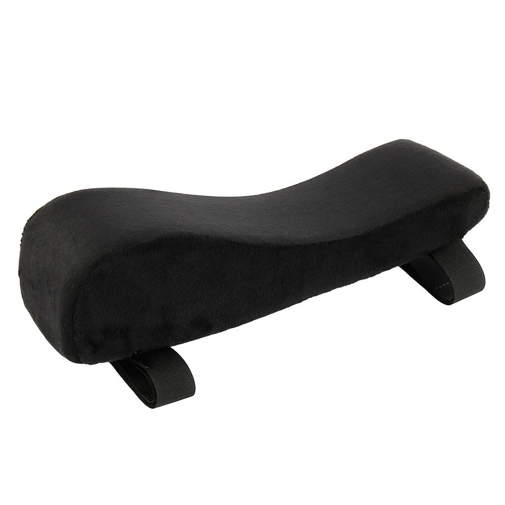 1/2 Pcs Office Chair Armrest Pads Memory Foam Pressure Relief Elbow Cushion Ergonomic Armrest Pad Universal Curved Armrest Cover