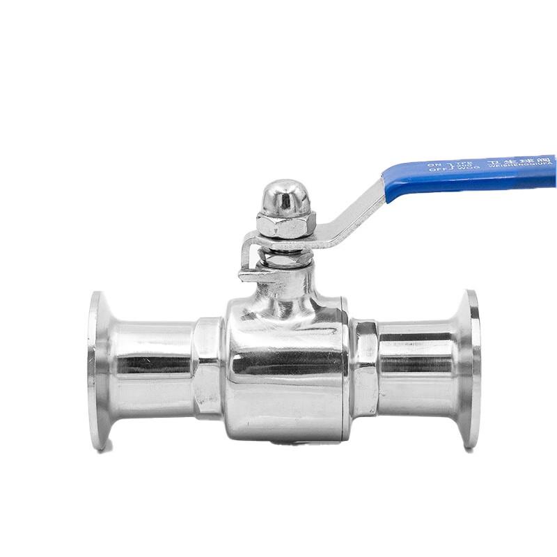 Kaying 304 Stainless Steel Sanitary Quick Clamp Ball Valve