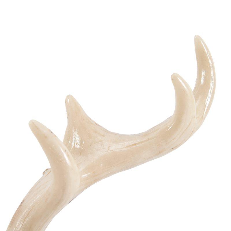 Good-Vintage Deer Antlers Wall Hooks - 28Cm Wall Mounted Clothes Hanger Coat Rack Key Holder For Decorative Wall Hook,A Easy To