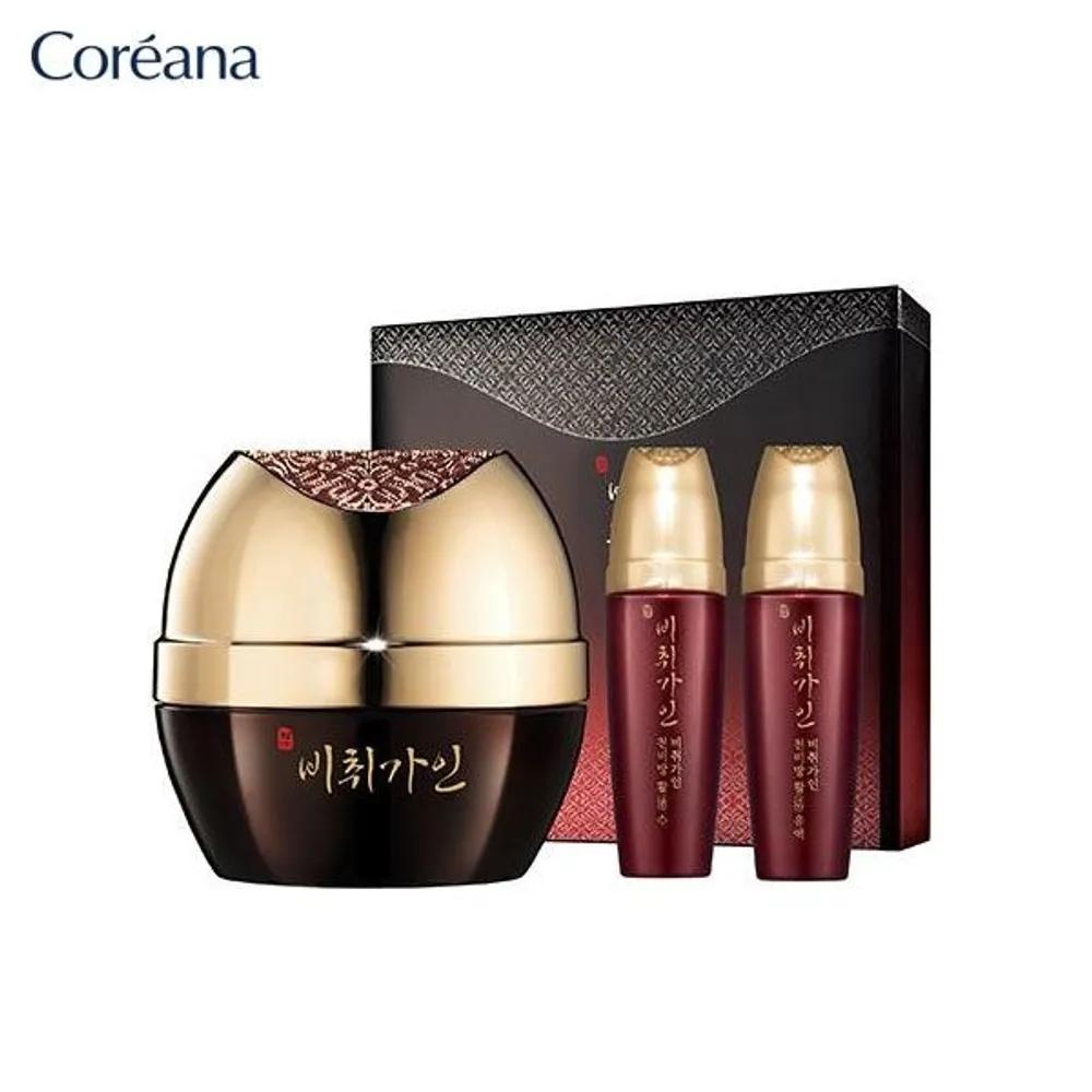 [Coreana] Bichigain Cheonbibang Hwal (Active) Eye Cream Special Set