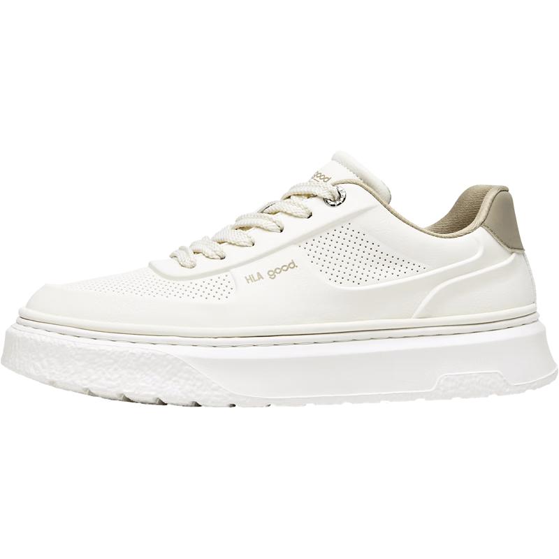 HLA Men s Breathable Perforated Casual Sneakers 42