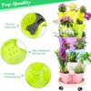 Vertical Planter Tower Garden, 6 Tiered Planter Stackable Herb Garden Planter with Movable Casters and Bottom Indoor and Outdoor