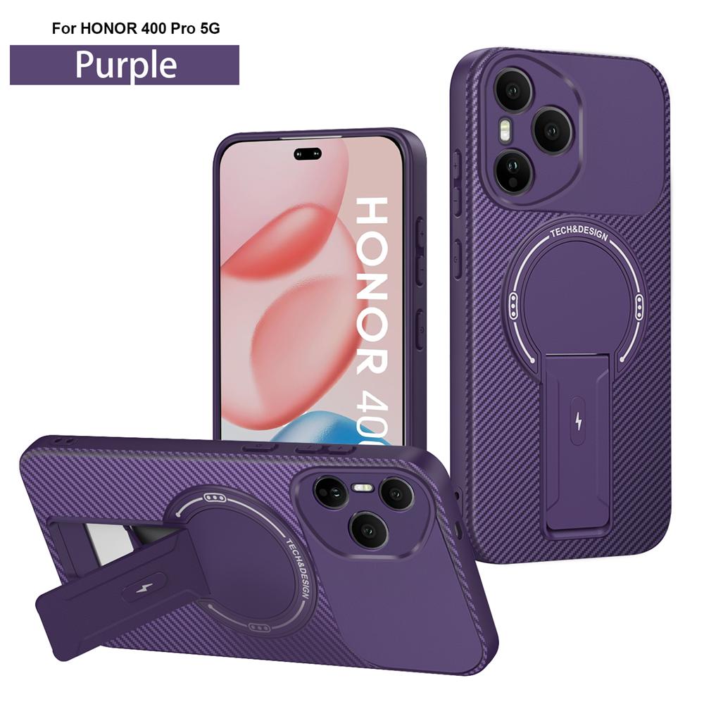 Luxury Armor For Magsafe Bracket Case For Honor 400 Lite Honor400 Pro 5G Magnetic Ring Stand Holder Cover For Honor 400 Pro